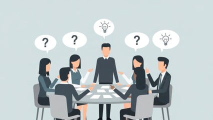 group of business people