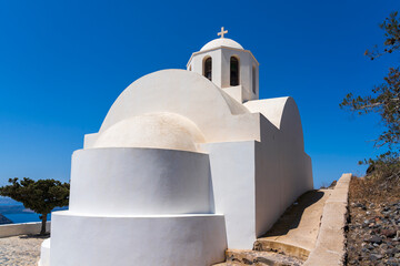 Saint Mark Holy Orthodox Chapel, Imerovigli, Santorini, Greece