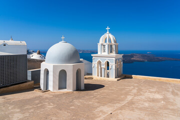 Assumption of the Virgin Mary Firostefano Orthodox Church, Fira, Santorini, Greece