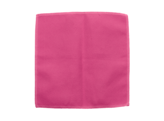 Microfiber cleaning cloth isolated on transparent background