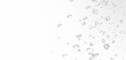 Clear Water Bubble Particles Floating Transparent PNG