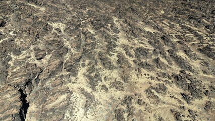 vue a&eacute;rienne du volcan Teide &agrave; Tenerife, archipel des canaries en Espagne	