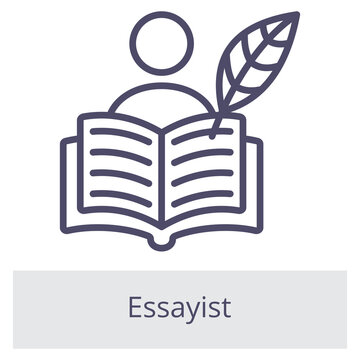 Essayist Element For Design Graphic. Can Be Used For Mobile, Ui, Web 