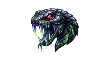 Toxic Venom Snake Cobra Acid Strike Esports Logo