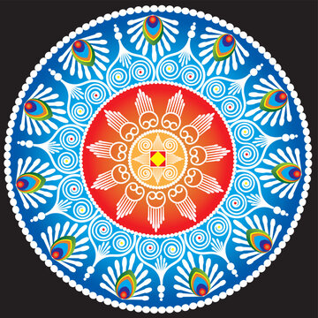 Sanskar bharti rangoli