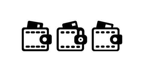 Obraz premium Wallet with card slot, representing finance, credit, debit card, and payment concept