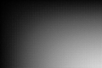 Diagonal Gradient Round Halftone Overlay with Retro Dot Pattern and Dynamic Motion Effect on Transparent Background