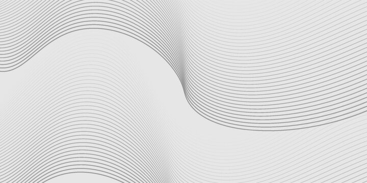 Abstract vector background with black wavy lines. EPS10