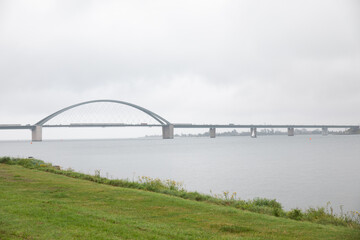 Obraz premium Fehmarnsund bridge, Germany