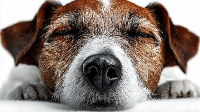 Sad Dog Crying Close Up Meme Template for Emotional and Funny Social Media Videos