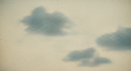 Image shows blue clouds on a beige background with a mesh pattern in Image_fx - 2025-10-19T160402.625
