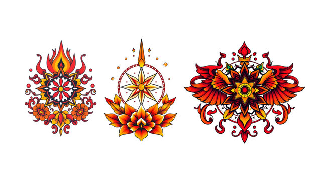 tribal tattoo design elements