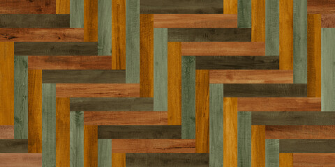 wooden slat. natural parquet wood lath line arrange parquet pattern background