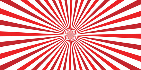 Caramel candy sunburst background. Salted caramel ice cream sunburst design wallpaper. Perfect for templates, banners, posters, flyers. Beautiful rotating cartoon rays and beams. Vector.