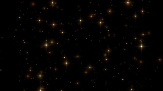 isolated golden glitter celebration element background overlay