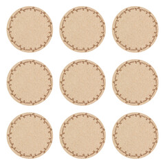 Gift Tags with Minimal Floral Illustration