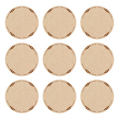 Gift Tags with Minimal Floral Illustration