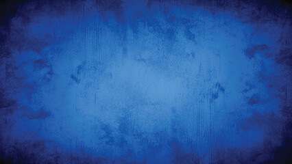 Fototapeta premium A textured, dark blue background with a grainy and slightly blurred aesthetic.