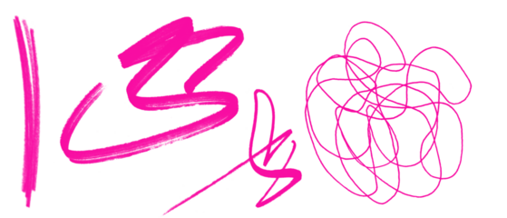 Brush arrow png file pink neon brushstroke arrow graphic