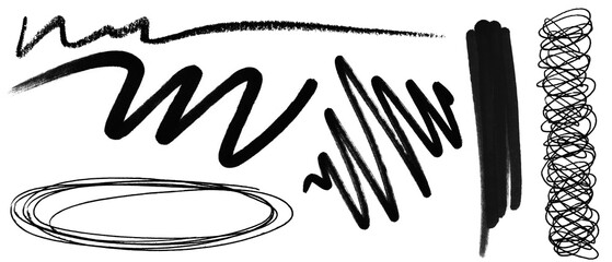 Obraz premium Brush arrow png file transparent background arrow brush stroke