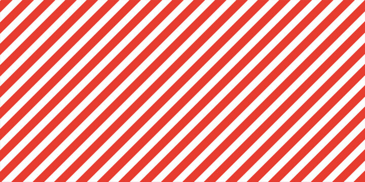 Slanting lines and halftone dots in red colors, Seamless background christmas or winter theme background, Red stripes pattern on white background.