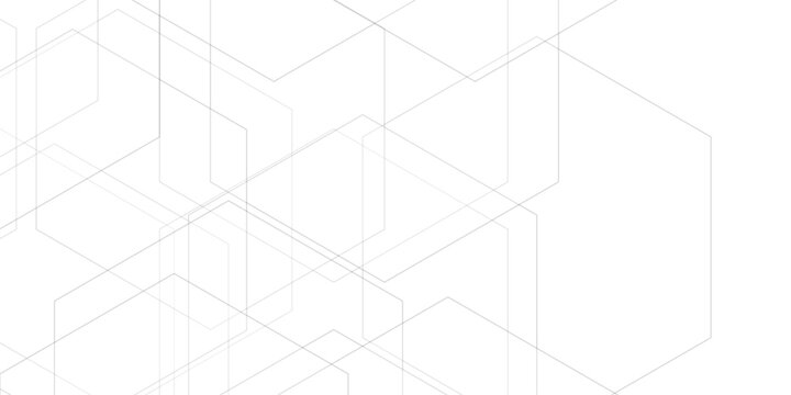 Vector abstract background seamless line. Abstract minimal geometric white and gray light background design. white transparent material in triangle diamond and squares shapes in random geometric.