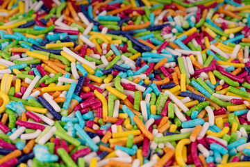 Candy Sprinkle Texture Background