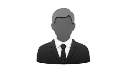 3D Business Man Icon