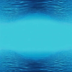 Abstract blue water texture with smooth waves and copy space