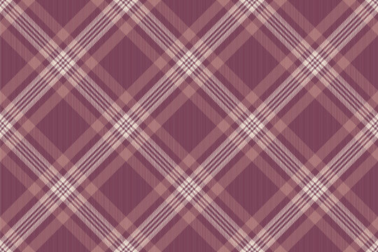 Elegant textile pattern. A seamless, maroon and beige tartan design. Great for backgrounds, wrapping, fashion  interiors. Cozy feel, Scottish vibe, fabric texture.