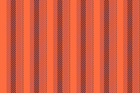 Tough background texture stripe, golf seamless fabric vertical. Free lines pattern textile vector in red and dark colors.