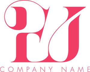 Abstract Initial Letter EJ Logo Design.