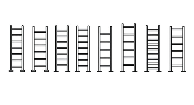 Series of identical ladders