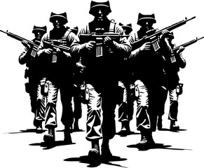 Fallen Heroes Memorial Cross Silhouette