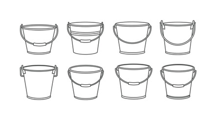 Collection of various buckets © rohan