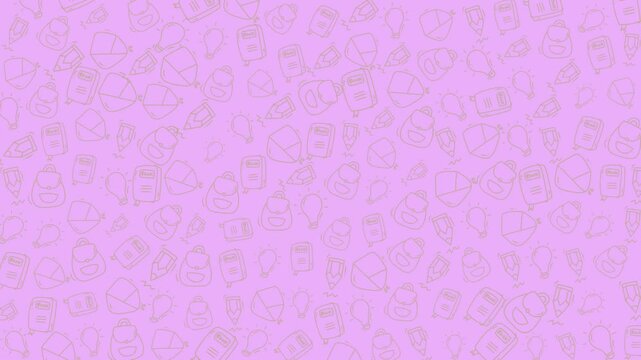 Pink background with faint abstract repeated patterns. Suitable for feminine design projects, background graphics, or fashionrelated content creation.