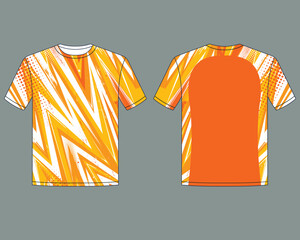 jersey design template. Vector illustration of sportswear
