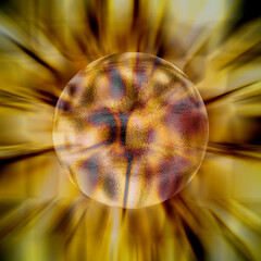 glass ball background