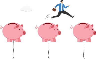 Business and Technology Conceptual Flat Illustrations