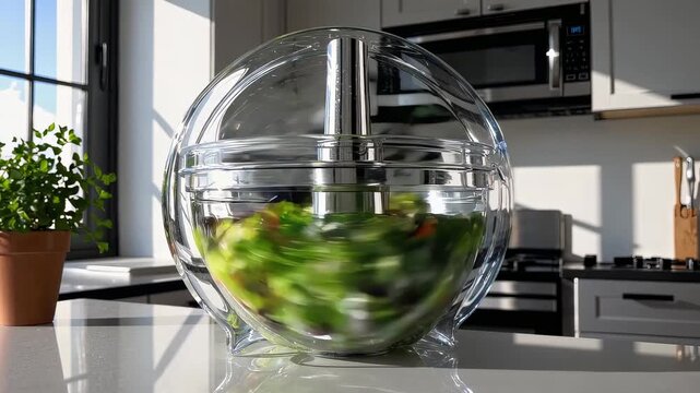 In this video, watch as we demonstrate how to use a salad spinner for washing and drying greens efficiently. Learn tips for preparing fresh salads in no time, ensuring crisp and clean results.