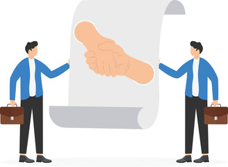 Business and Technology Conceptual Flat Illustrations