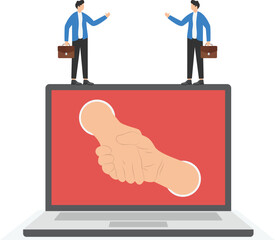 Business and Technology Conceptual Flat Illustrations