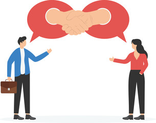 Business and Technology Conceptual Flat Illustrations