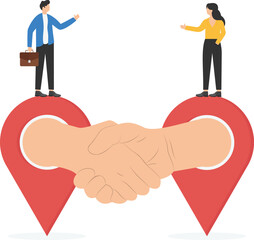 Business and Technology Conceptual Flat Illustrations