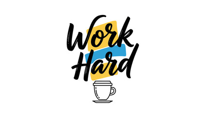 Inspirational motivational quote emphasizing perseverance and dedication in