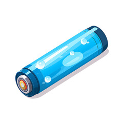 Environmentally Friendly Battery Water Vector Illustration