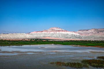 Rainbow hills located in Nallıhan, Ankara T&uuml;rkiye