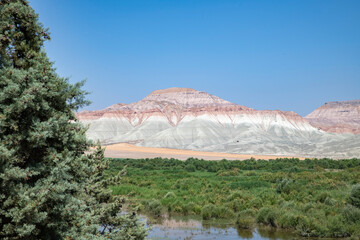 Rainbow hills located in Nallıhan, Ankara T&uuml;rkiye