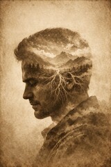 Human technology synergy with network forest