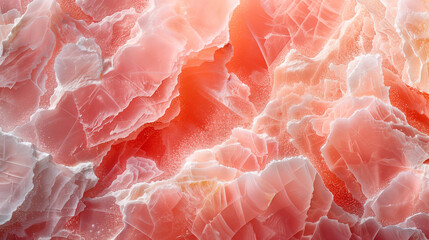 Close-up of Pink Onyx Stone Texture
